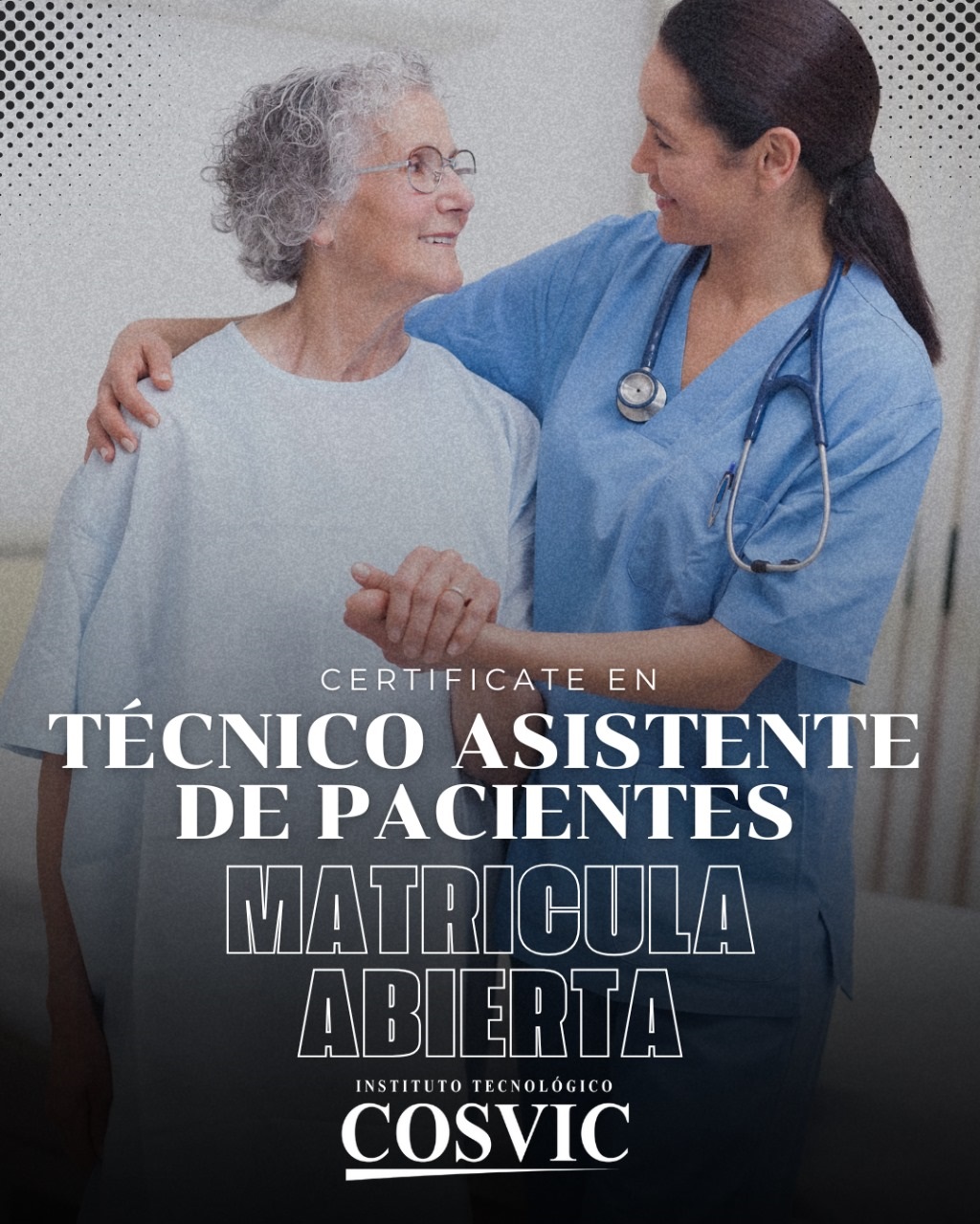 CURSO TECNICO ASISTENTE DE PACIENTES TAP-60 LUNES 6-9PM