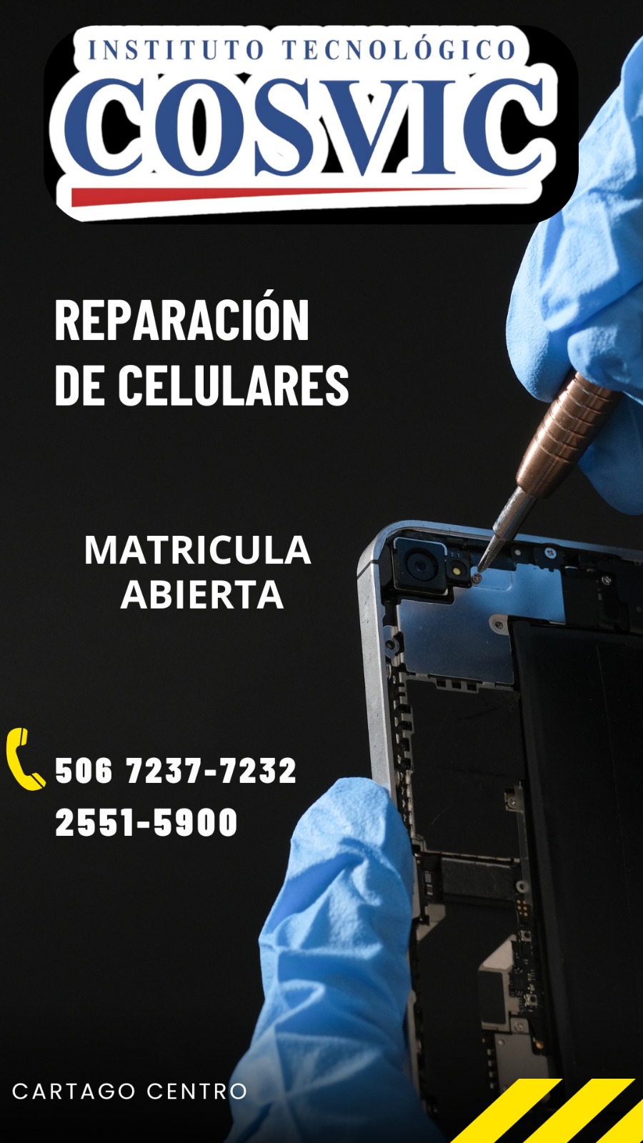 CURSO REPARACION DE CELULARES (RC-66) MARTES 6-9PM